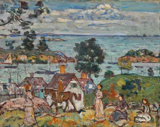 Water Inlet and House, Gloucester Harbor, 1916-18